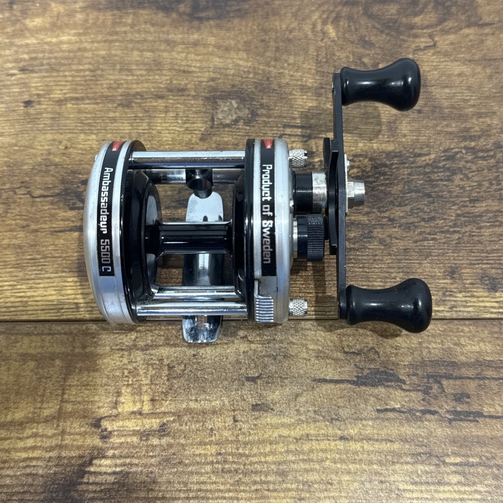 Vintage Abu Garcia Ambassadeur 5500C Fishing Reel Abu Sweden